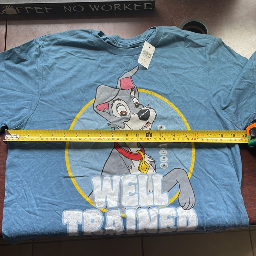 NEW never worn ‘Well Trained’ Disney Shirt - Picture 2 of 2